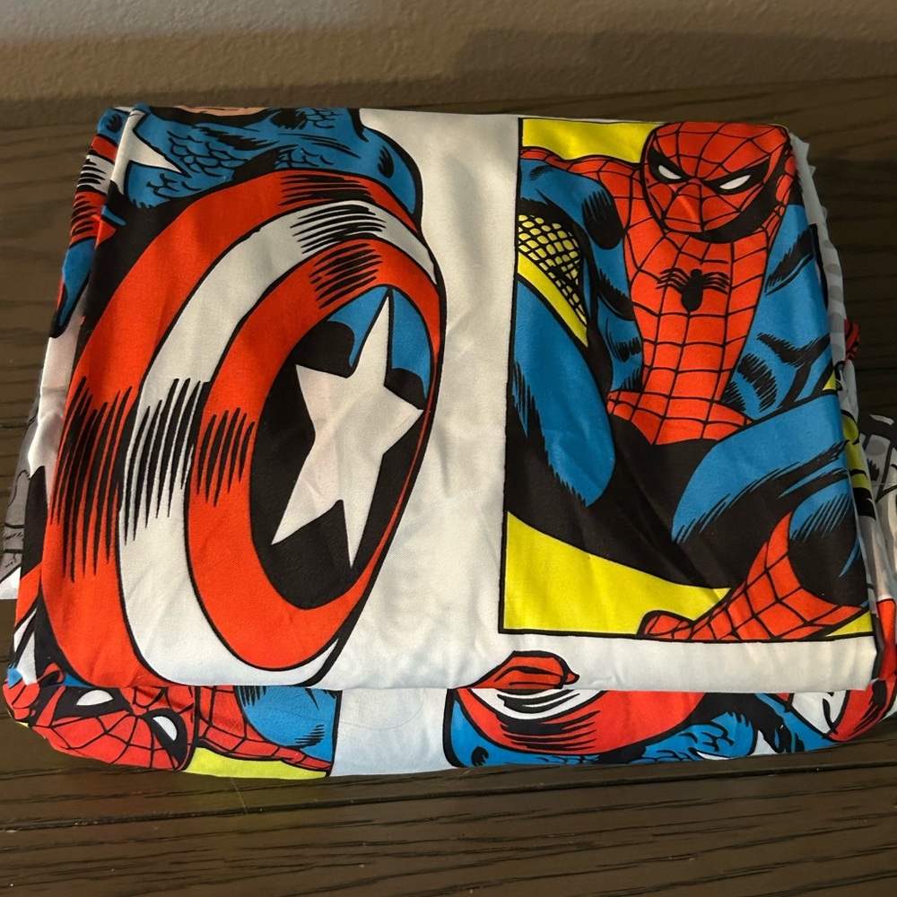 Marvel Superhero Themed  Twin Sheets